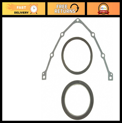 Rear Main Seal Set for Engine Oil Leak Repair - Compatible with Multiple Models