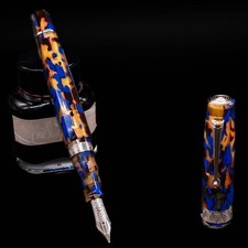 OMAS Paragon Fountain Pen - Blue Lucen
