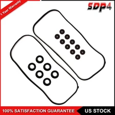 Valve Cover Gasket Set For Honda Odyssey Acura 3.0L 3.2L 3.5L w/ Grommets