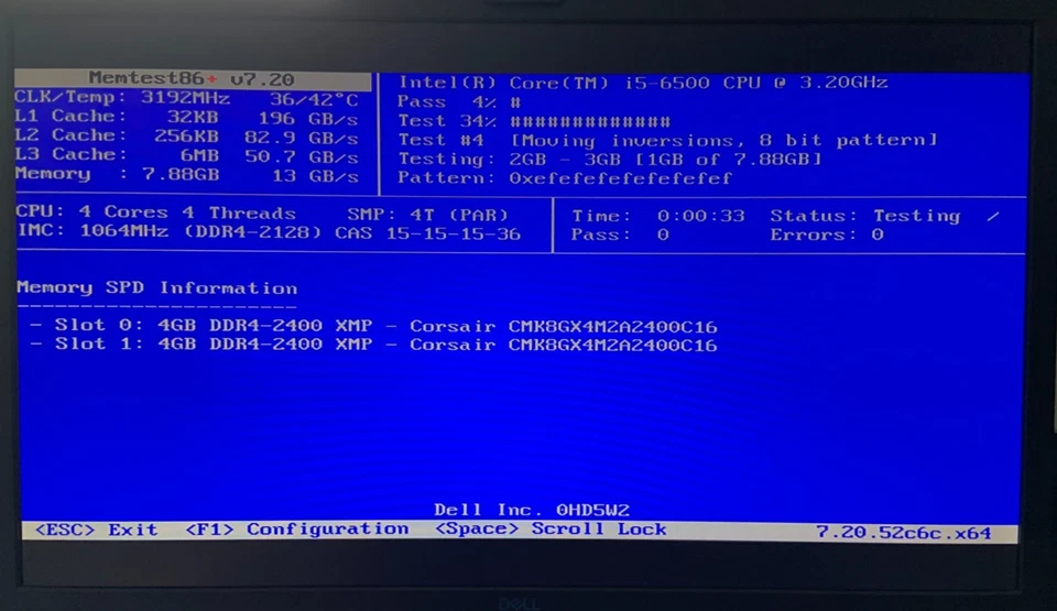 Corsair Vengeance DDR4 8GB (2x4GB) | 2400MHz | CL16 | Memtest86+ Tested | UK - Image 3 of 3