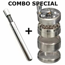 Tobacco Herb Grinder 2 inch 4 Layer Spice Herbal Metal Smoke Crusher Scrapers