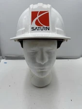 Vintage Bullard Saturn Hard Hat Car Company Safety Vehicle Factory Hard Boiled