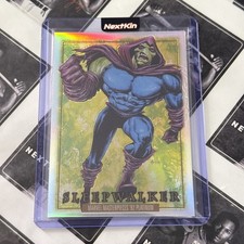 Marvel Masterpieces '92 Platinum SLEEPWALKER Silver Rainbow Foil #89
