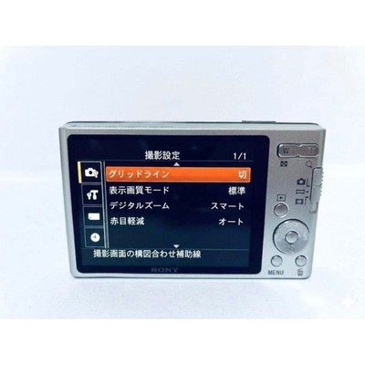 Sony Cyber-shot DSC-W550 14.1MP Digital Camera - Silver for sale