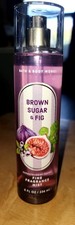Bath Body Works BROWN SUGAR FIG Body Mist 8OZ