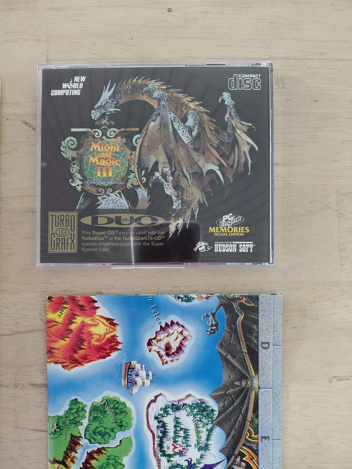 MIGHT OF MAGIC III ISLES OF TERRA PC ENGINE WORKS TURBO GRAFX DUO - Imagen 3 de 4