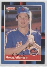 1988 Donruss Gregg Jefferies (Solid Blue Upper Right Corner) #657 1m8
