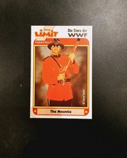 Rare The Mountie WWF Disney Limit Magazine Wrestling Card - German