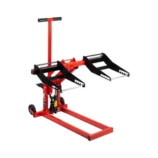 300lb Capacity, Adjustable Riding Lift Jack Heavy Duty Construction with Safe...
