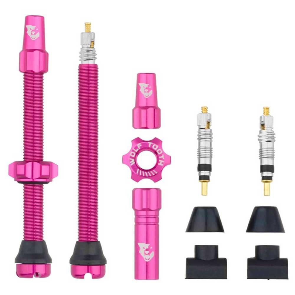 Wolf Tooth Schlauchloses Ventilschaft-Set 60 mm Rosa Pink 60mm 10790₽