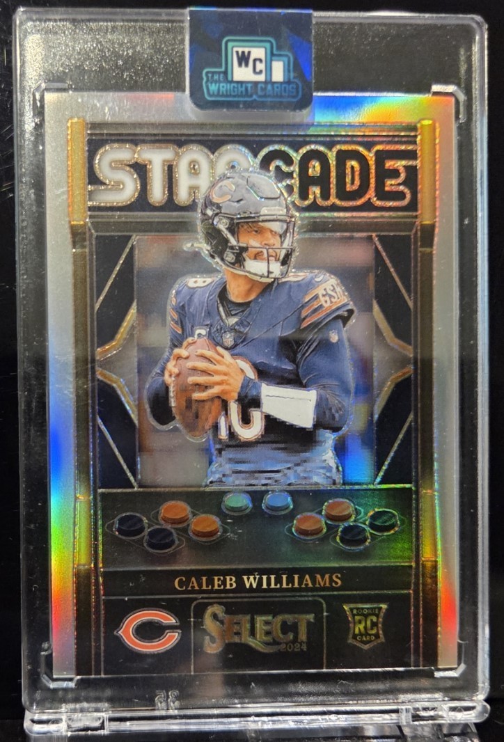 2024 Select Caleb Williams #10 Starcade Short Print Mint Rookie