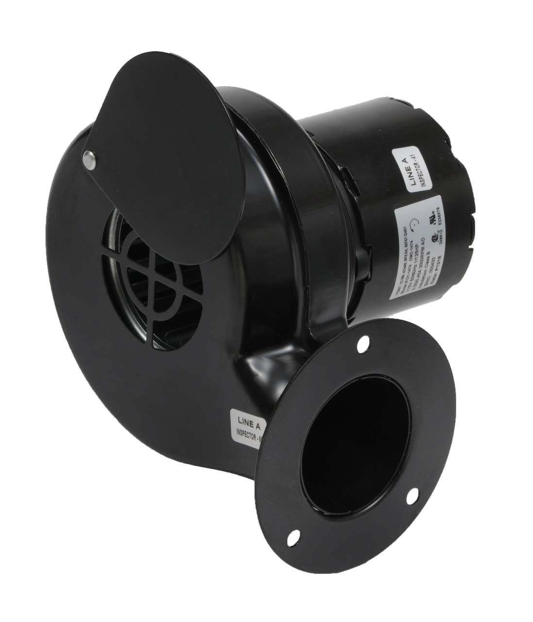 Round Permanent Split Capacitor Blower, 3.3 Inch, Replacement for Dayton Fasco