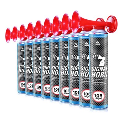 AABCOOLING 9x SIGNAL HORN 75g LUFTDRUCK FANFARE 106dB TROMPETE VUVUZELA STADION