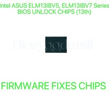 Intel ASUS ELM13IBV5, ELM13IBV7 Series, ADMIN NO PASSWORD FIRMWARE BIOS CHIP