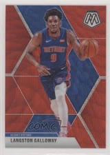 2019-20 Panini Mosaic Tmall Red Wave Prizm Langston Galloway #47 07q3