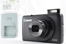 *1yr Wty for US* Canon PowerShot S200 10.1 MP Compact Digital Camera Japan #6858