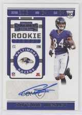 2019 Panini Contenders Rookie Ticket Antoine Wesley #187 Auto 1d0h