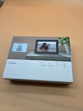 NEW Aura Cooper 10" Digital Wifi Picture Frame Charcoal Sealed