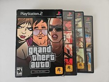 Grand Theft Auto Trilogy - Sony PlayStation 2 Complete With Maps And Manuals