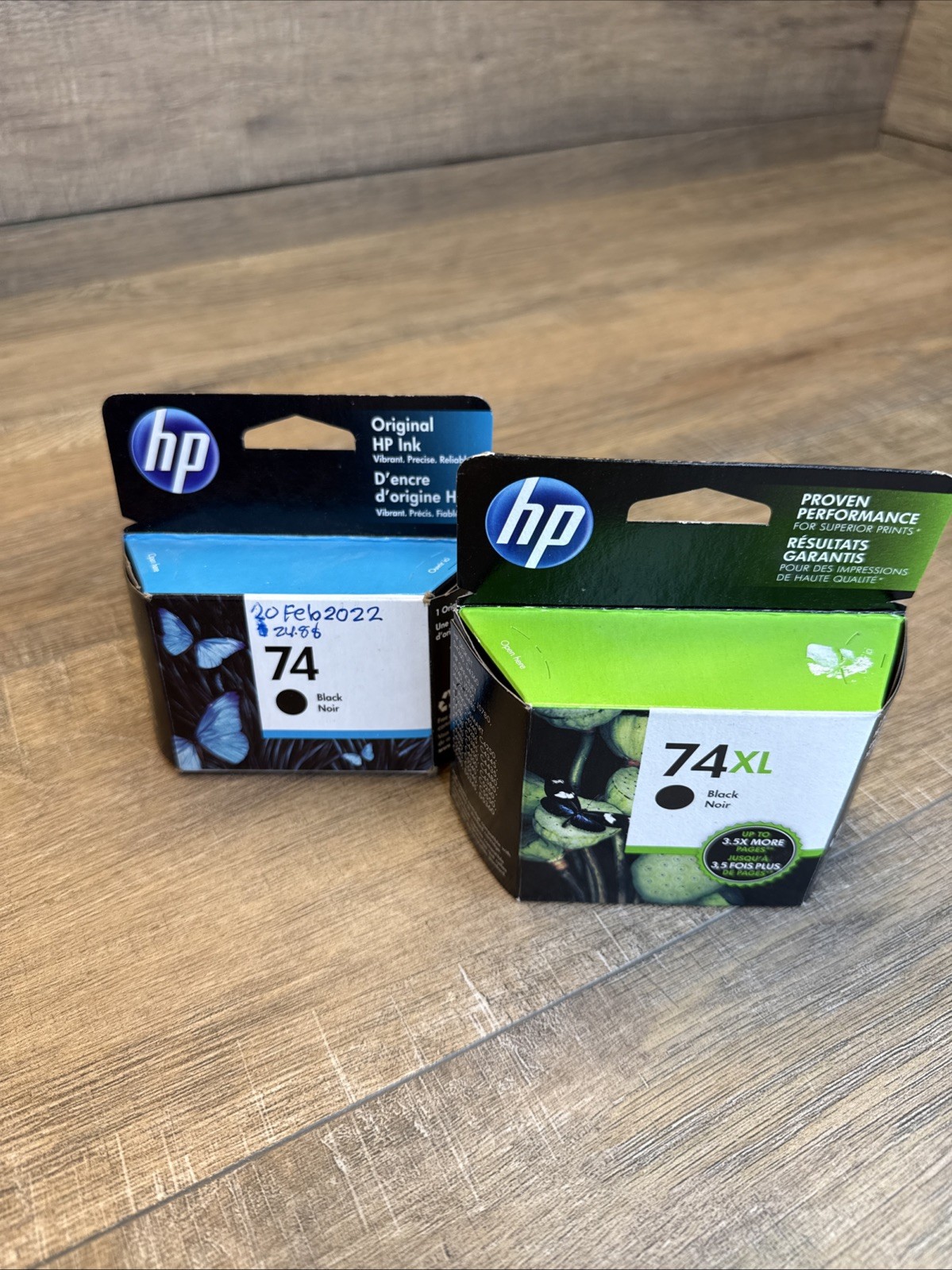 HP 74XL Black High Yield Ink Cartridge CB336WN140 Expired B3-image