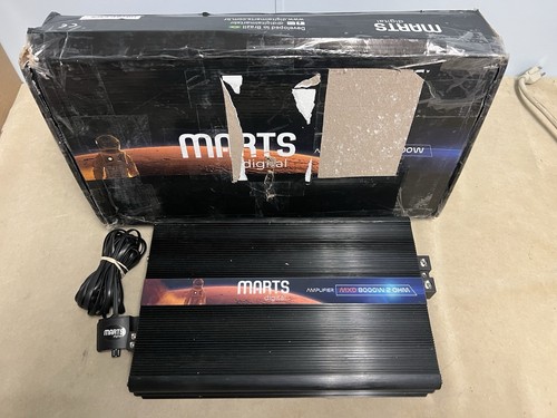 Marts Digital MXD8000W Mono 8000 W RMS 2 Ohm Verstärker - Taramps & PRV Style Amp!