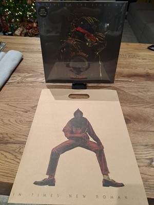 Queens of the Stone Age in Times New Roman LP Glow In The Dark w/ Print Paperbag