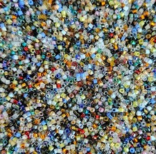 11/0 MIYUKI Delica Beads - Random Mix of Japanese Glass Seed Beads - 10g bag