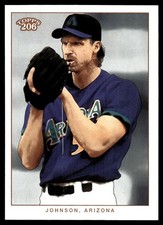 Randy Johnson 2002 Topps 206 #195 Arizona Diamondbacks FREE SHIP AutographDen