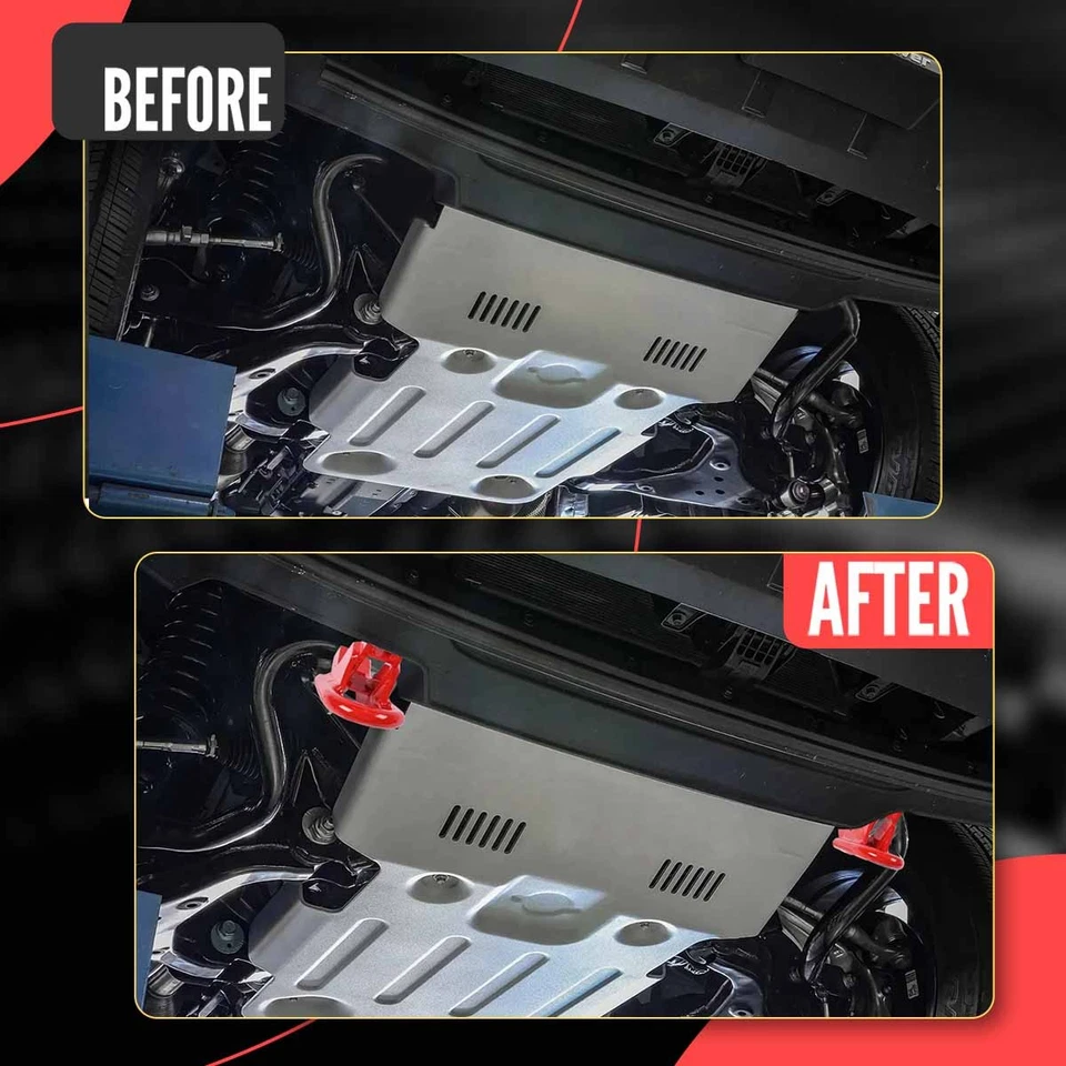 Red Front Tow Hooks Steel For Toyota for Tundra TRD SR5 2022 2023 2024 2025 US - Image 4 of 4