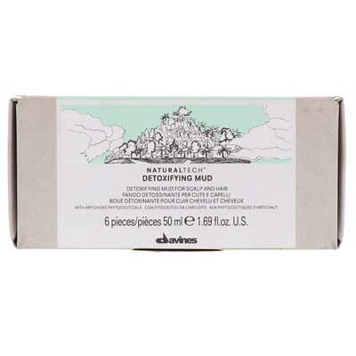 Davines NaturalTech Detoxifying Mud 6 Pack