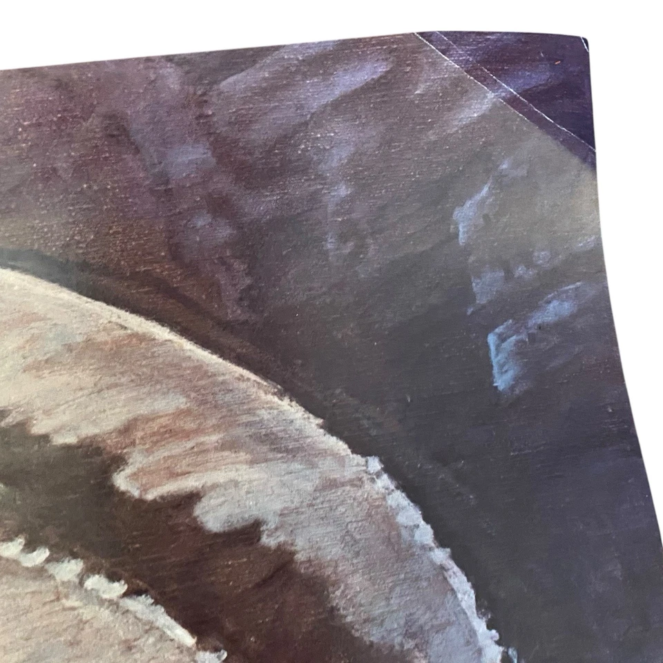 Juego de 3 pósters de colección de El Señor de los Anillos - Firmado Berrett - Jabberwocky 1980, RARO Foto 4 de 4