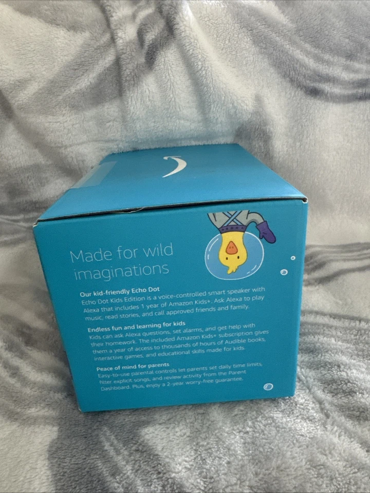 Amazon Echo Dot Kids Edition (4th Gen.) Smart Speaker - Tiger New - Image 4 of 4