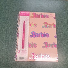 Yoobi Barbie Pink Composition Notebook With Pen 1 Subject 2024