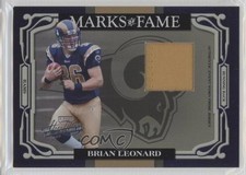 2007 Playoff Absolute Memorabilia Materials Prime 25/50 Brian Leonard 0f6