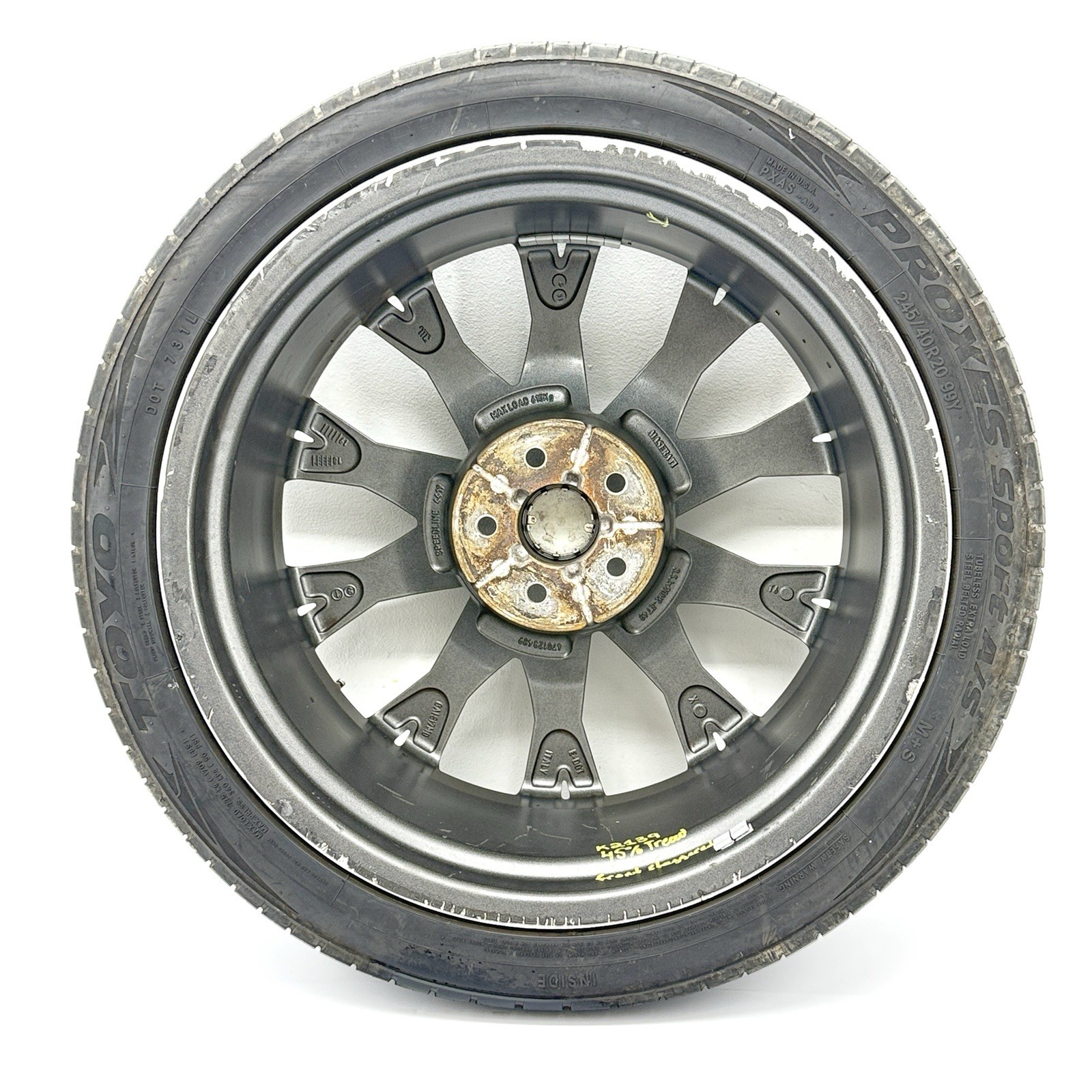 Maserati Ghibli Rear Wheel P/N 670123489