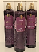 SWEET WHISKEY FRAGRANCE MIST BODY SPRAY 8 OZ BATH BODY WORKS 3-PACK LOT NEW