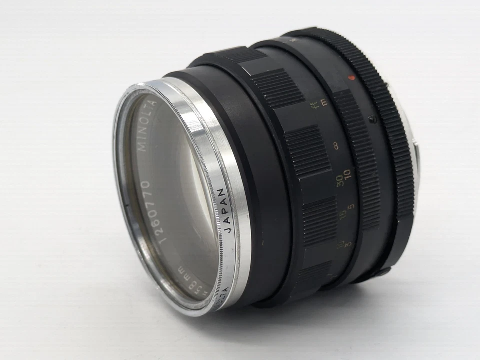 Video*[AS IS*] Minolta Auto Rokkor-PF 58mm f/1.4 Prime MF Standard Lens JAPAN 01 - Image 2 of 4
