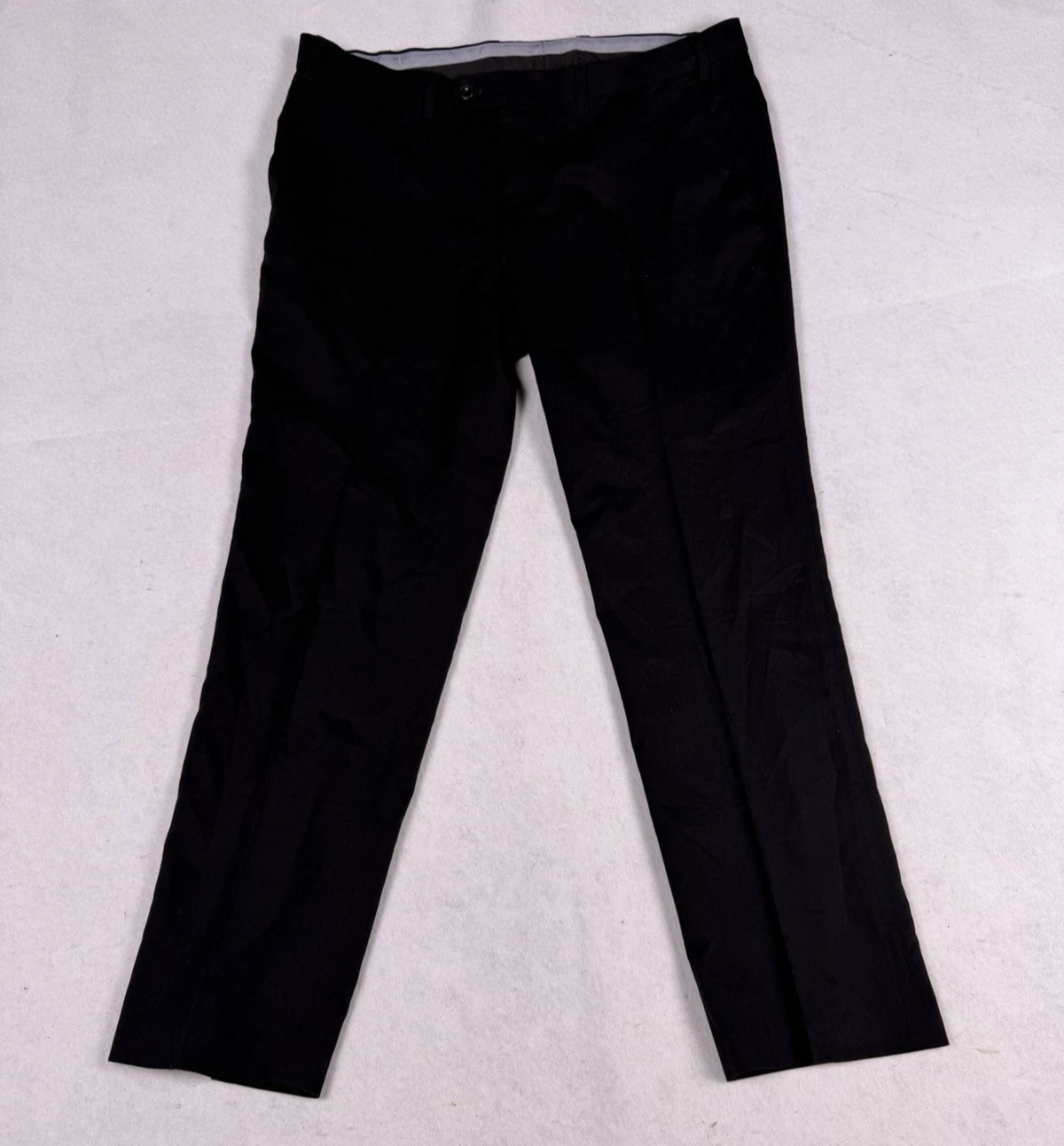 Michael Kors Mens Black straight Dress Pants Size 38x30