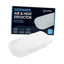 Sideways Floor Wall Air Vent Deflector for Under Furniture Heat and Air