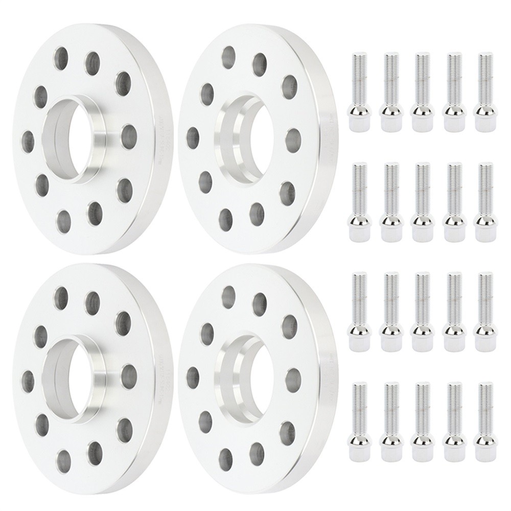 4x 17mm 5x100 or 5x112 Hub Centric Wheel Spacers 14x1.5 For 2008-2015 Audi R8