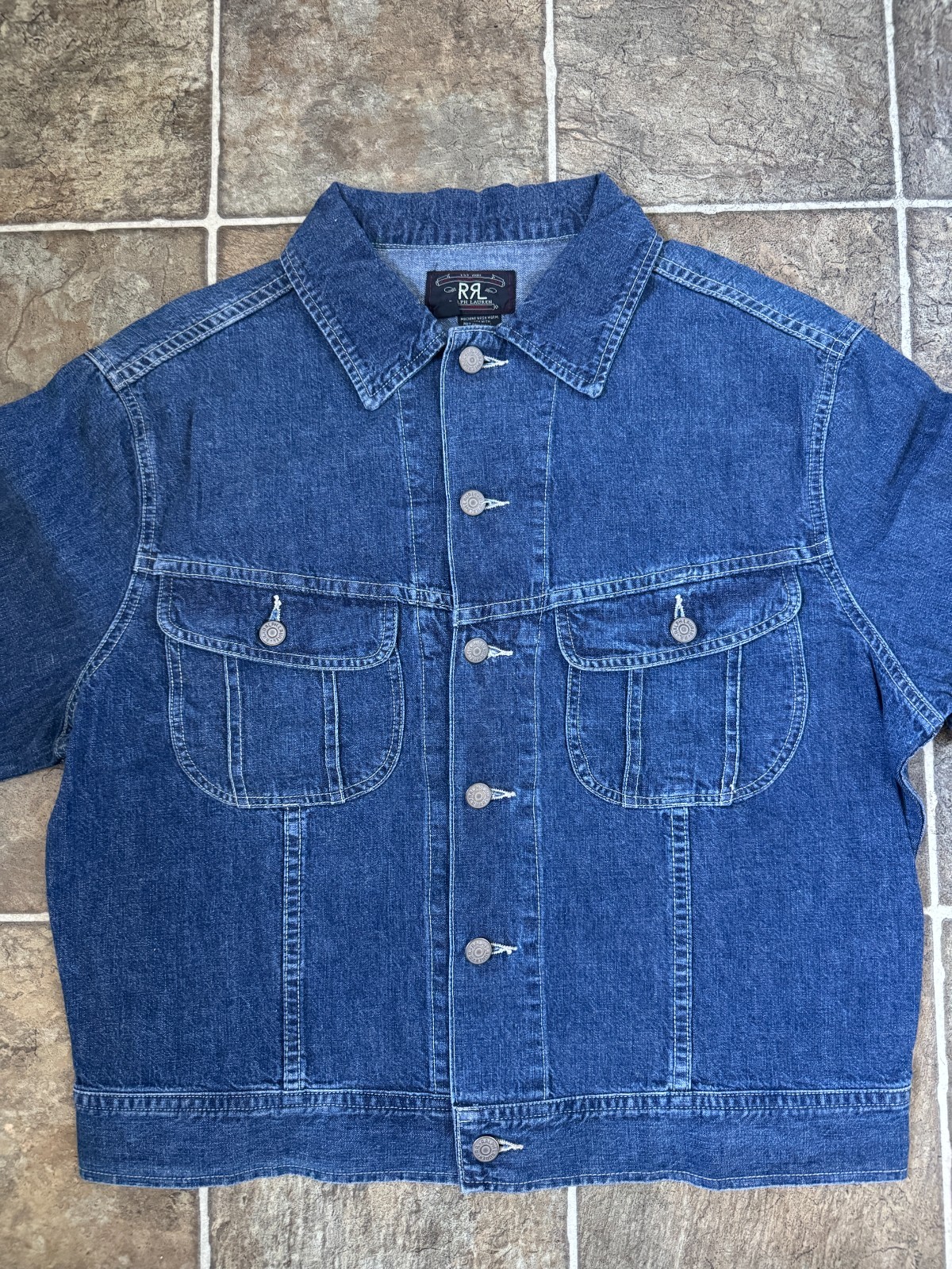 Early 2000's New Double RRL Ralph Lauren Medium Jeans Jacket