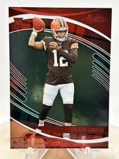 2025 Absolute Shedeur Sanders RC HOLIDAY PLAID Base #177 Cleveland Browns Rookie