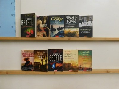 Elizabeth George 10 Bücher Krimi Kriminalromane Paket 3