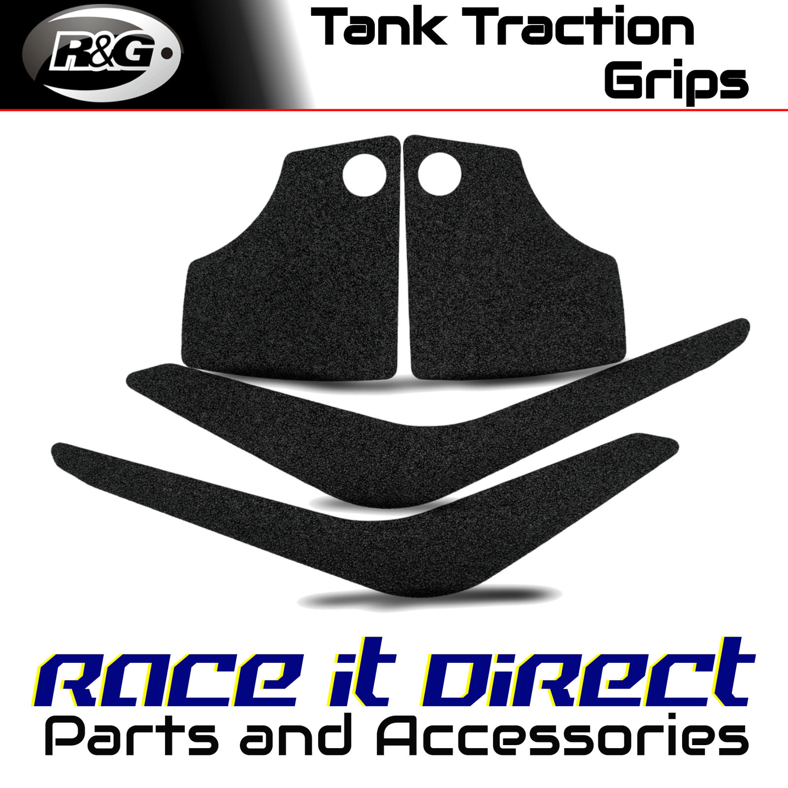 Tank Traction Grips for Kove 510X 2024-2026 R&G