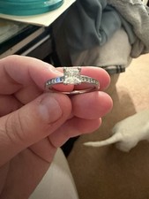 engagement ring wedding band bridal set