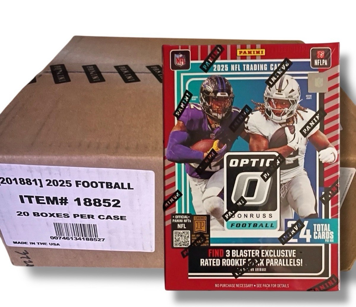 2025 Panini Donruss Optic NFL Football Red Blaster Box - Hunt