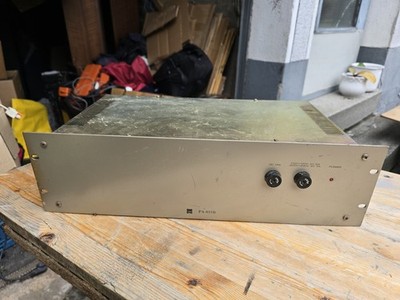 Vintage TOA model PA-037D  Electric Solid State PA Amplifier, Japan