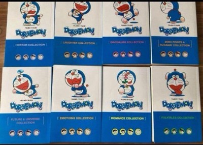 Doraemon Set of 8 Books Collection English Version Manga Comic 