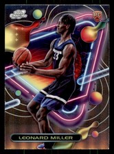 2023-24 Topps Chrome Cosmic #180 Leonard Miller Minnesota Timberwolves