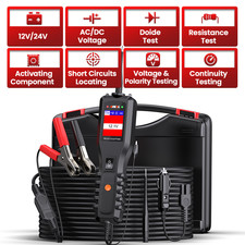 Snap on 12 V. Digital LCD Circuit Tester DC Plug Test Light